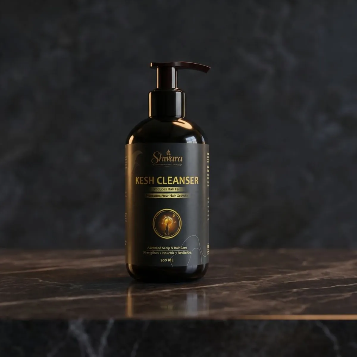 Keshropan Hair Oil And Cleanser Shampoo For Strong And Healthy Hair Pack of 2