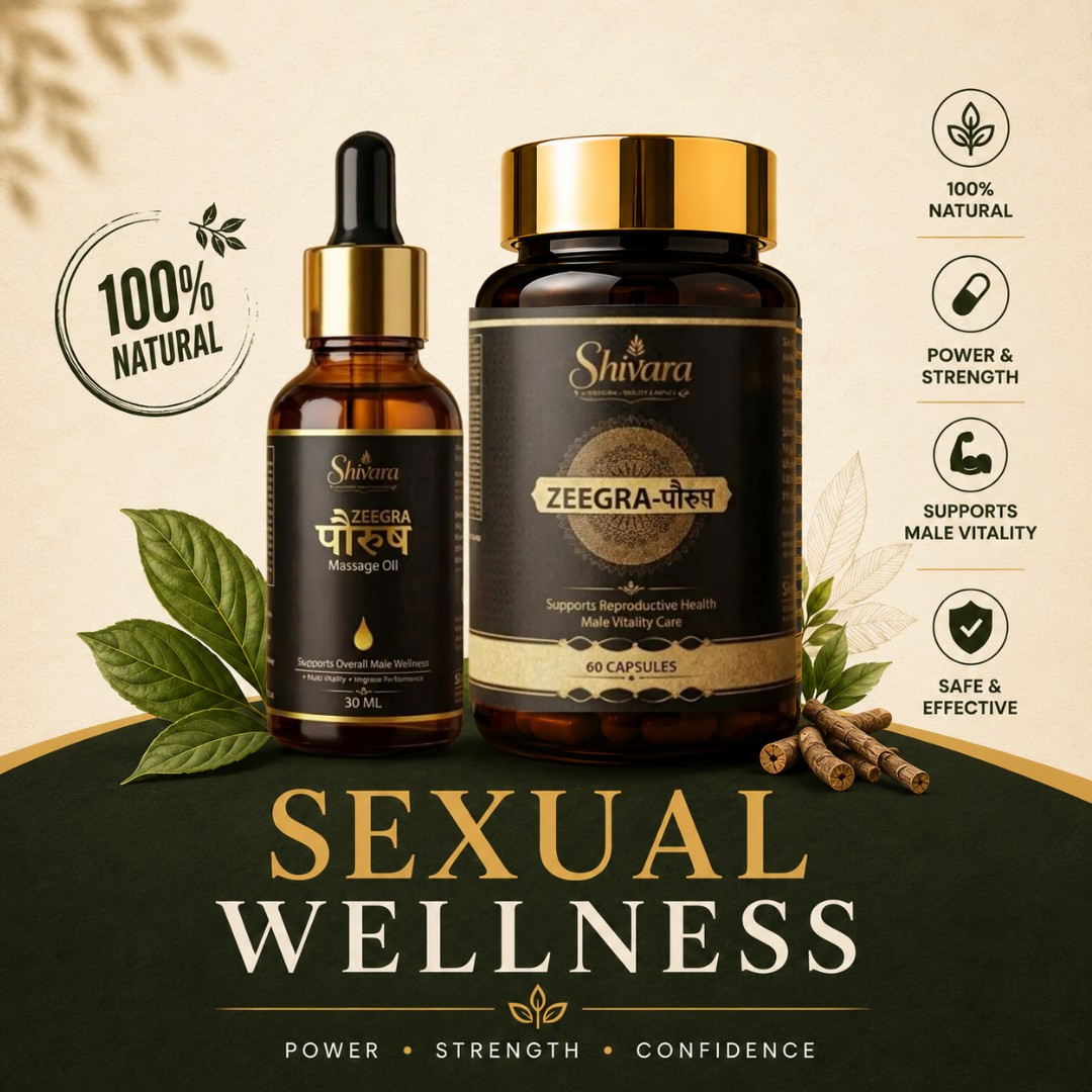 Zeegra Oil And Capsules For Men Pack Of 2